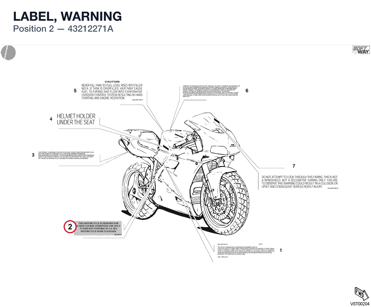 LABEL, WARNING