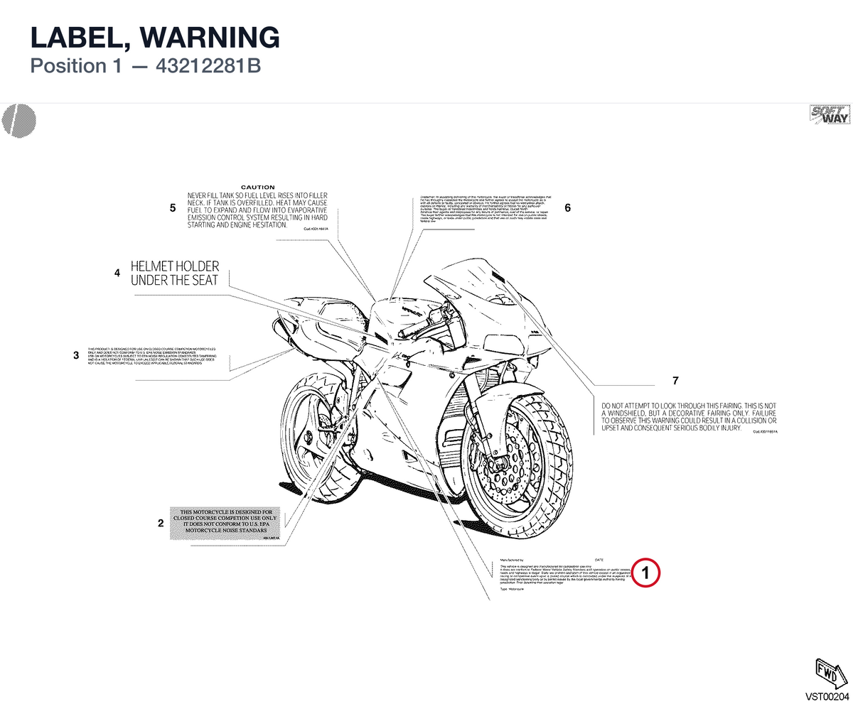 LABEL, WARNING