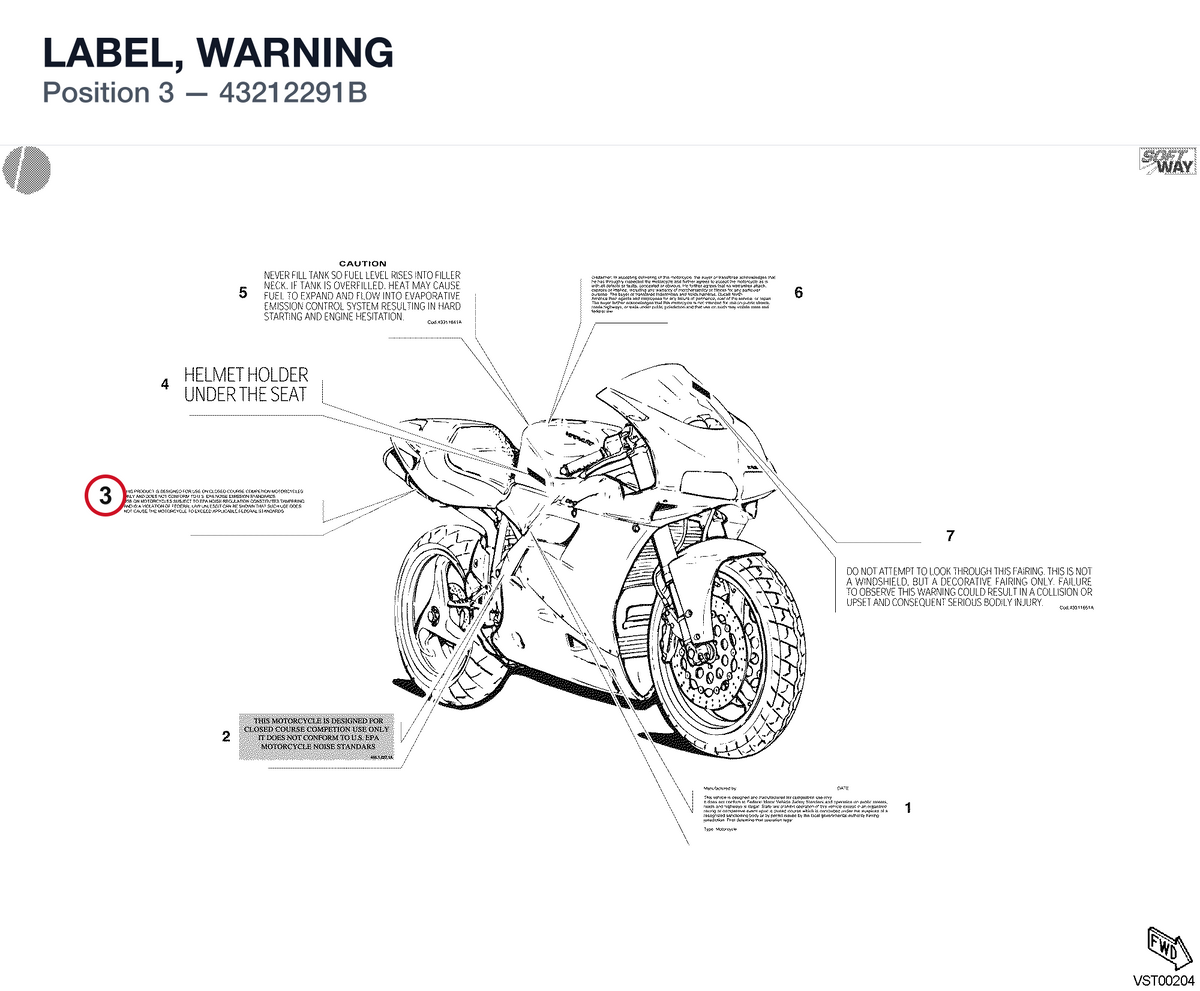 LABEL, WARNING