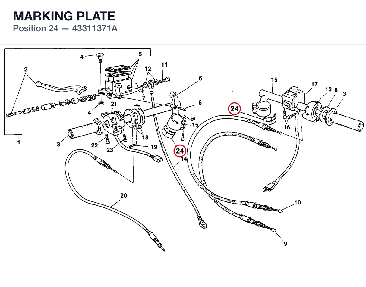 MARKING PLATE