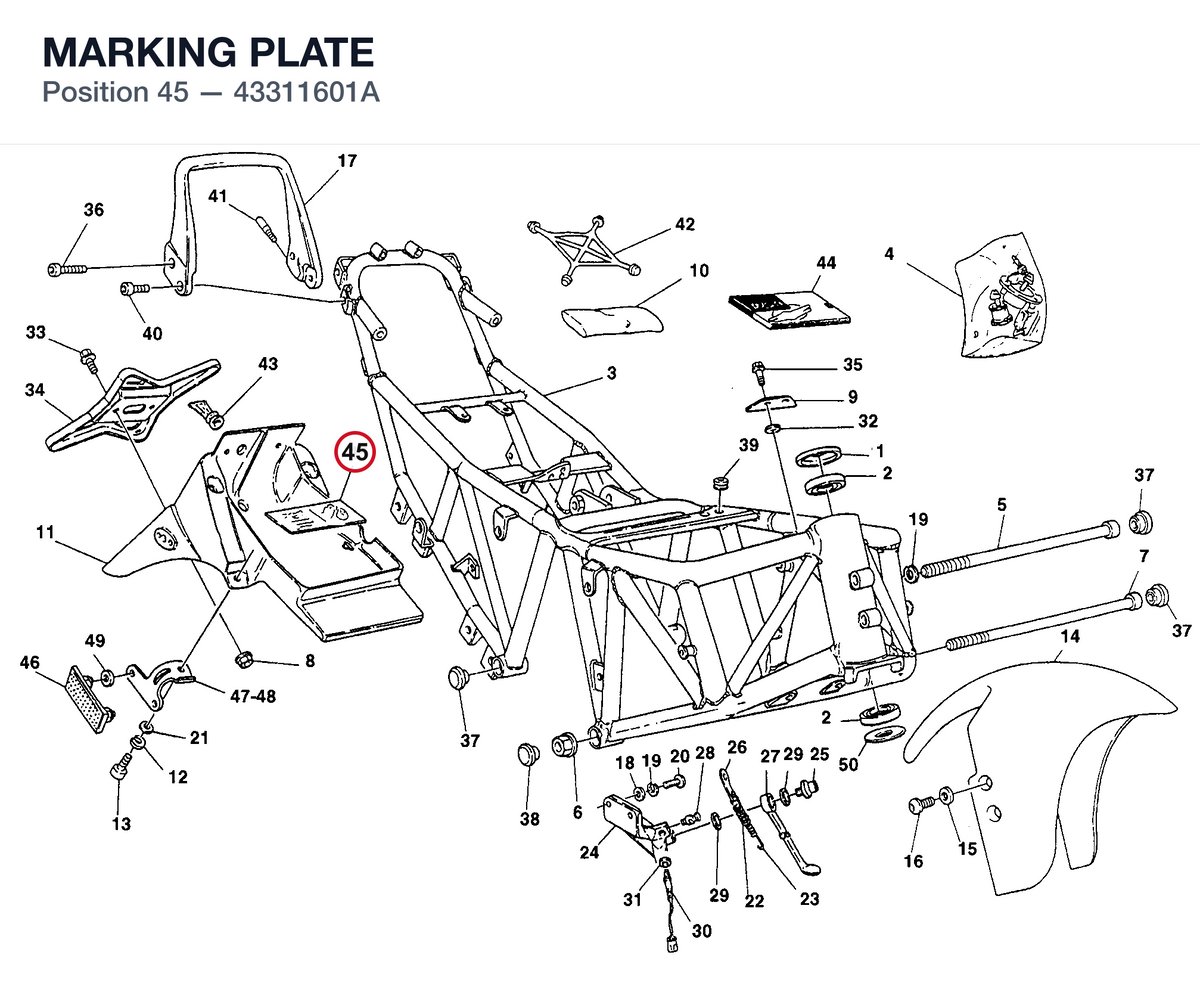MARKING PLATE