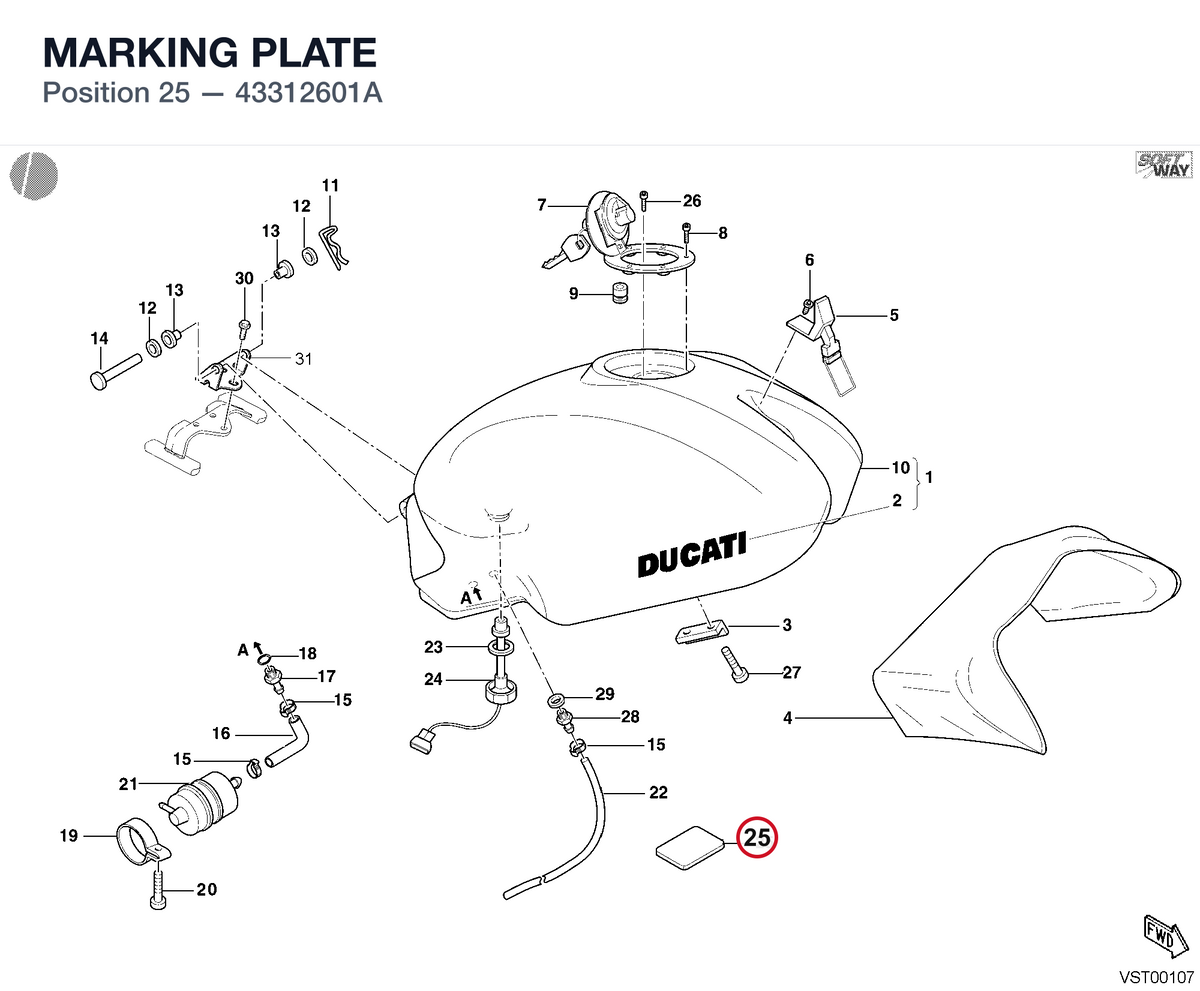 MARKING PLATE