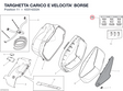 TARGHETTA CARICO E VELOCITA' BORSE 43314222A diagram position
