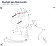 GRAPHIC ALLORO DUCATI 43511111AA diagram position