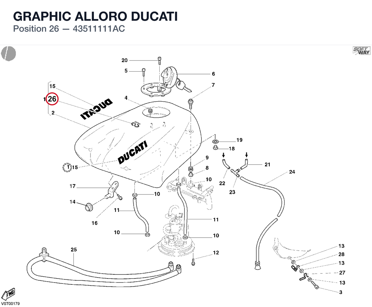 GRAPHIC ALLORO DUCATI