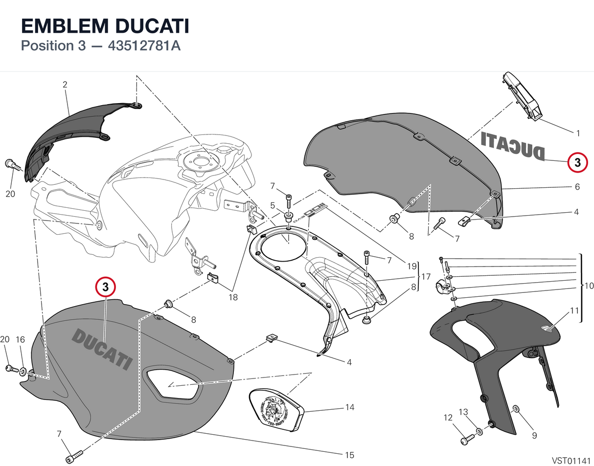 EMBLEM DUCATI