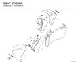 RIGHT STICKER 43513931A diagram position