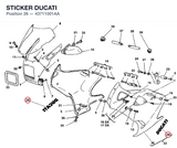 STICKER DUCATI