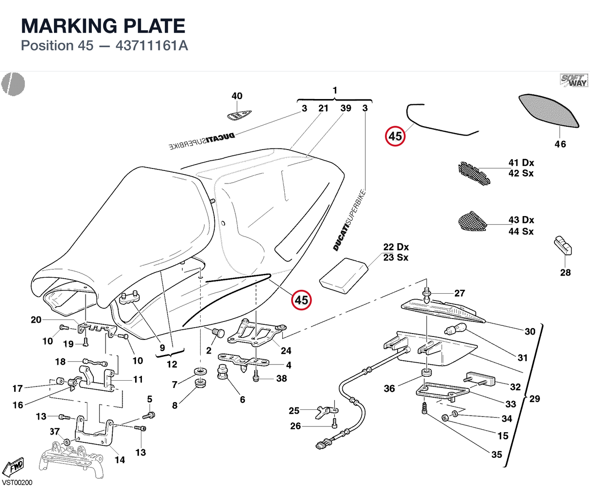 MARKING PLATE