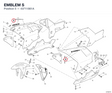 EMBLEM S 43711861A diagram position