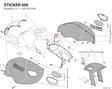 STICKER 659 43712141A diagram position