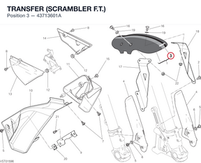 TRANSFER (SCRAMBLER F.T.) 43713601A diagram position