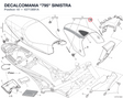 DECALCOMANIA "795" SINISTRA 43713691A diagram position