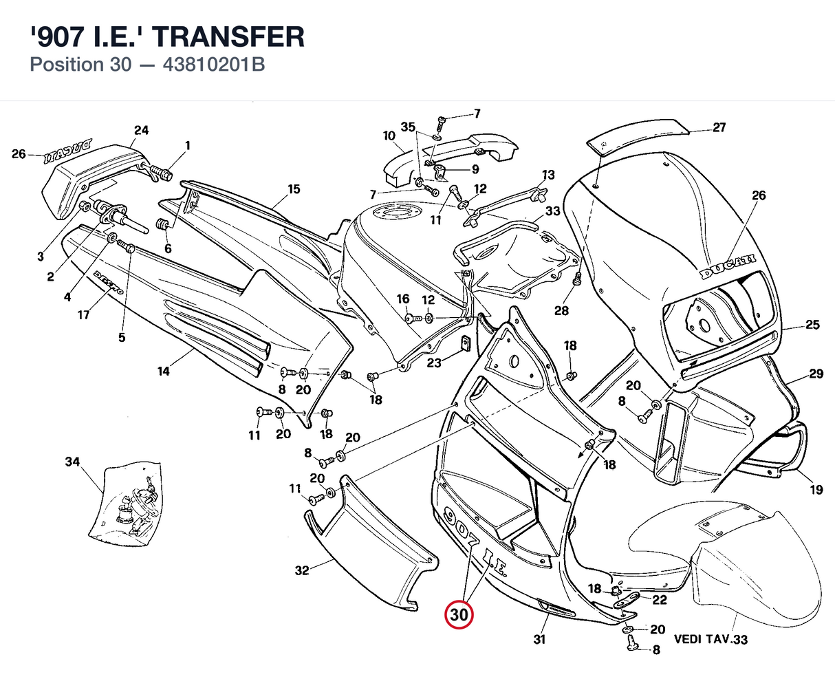 '907 I.E.' TRANSFER