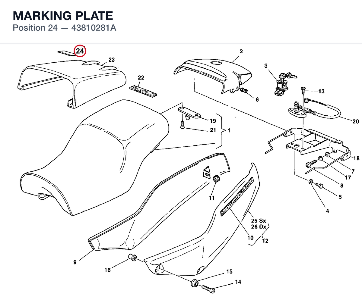 MARKING PLATE