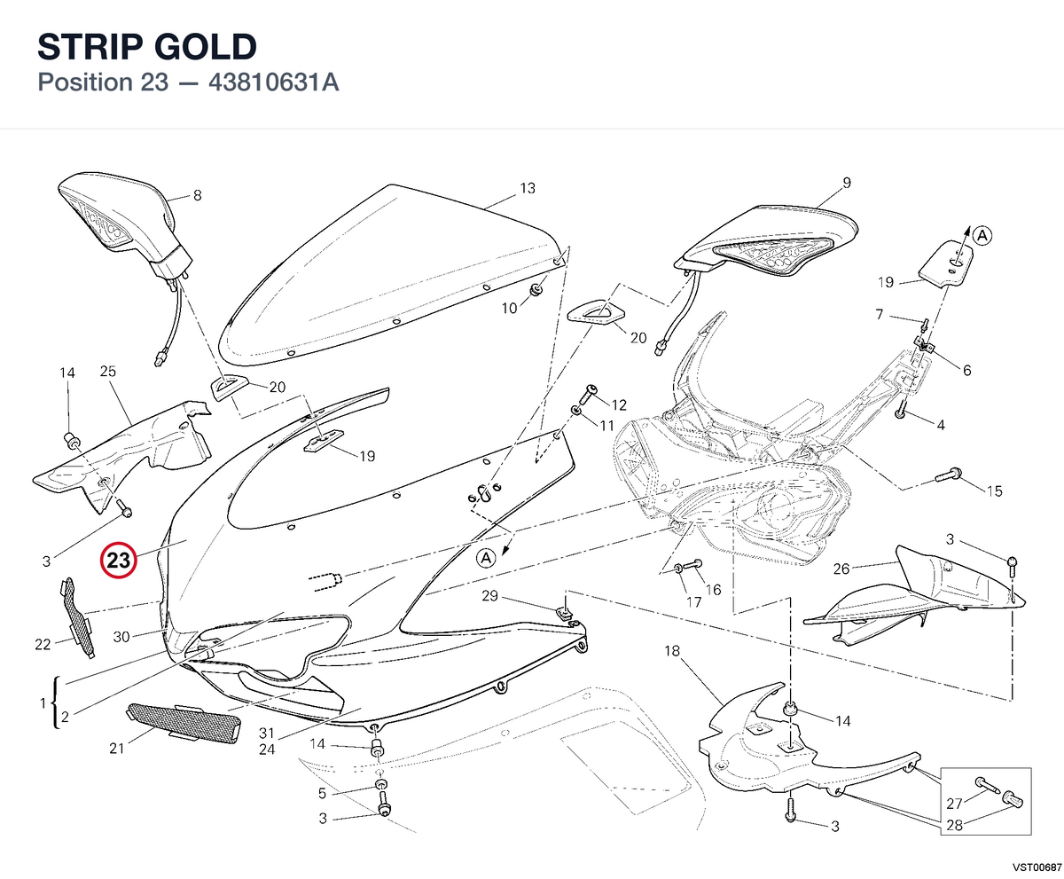 STRIP GOLD