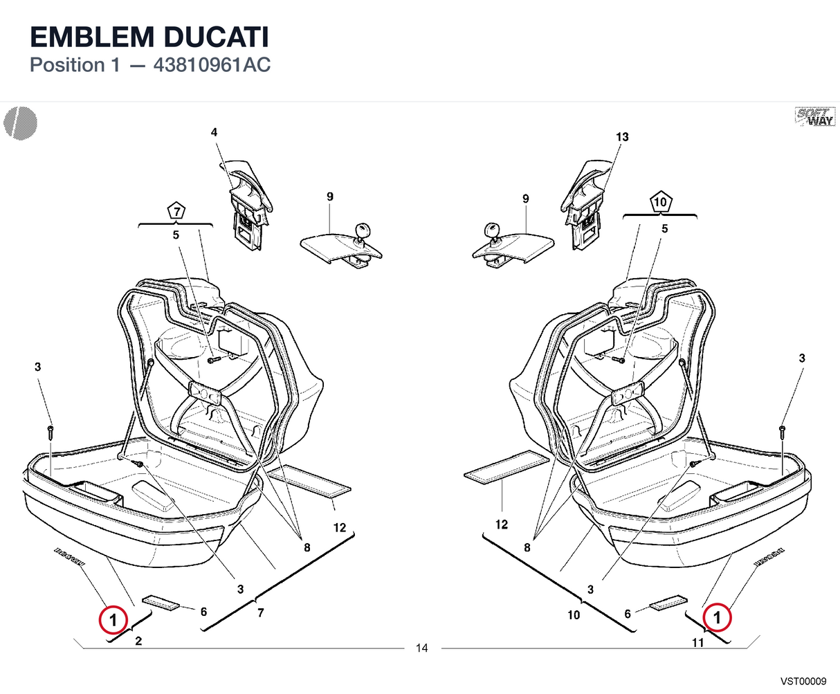 EMBLEM DUCATI
