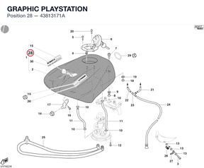 GRAPHIC PLAYSTATION 43813171A diagram position