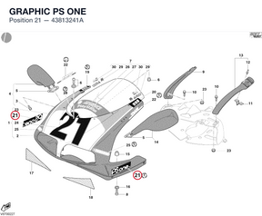 GRAPHIC PS ONE 43813241A diagram position