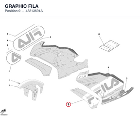 GRAPHIC FILA 43813691A diagram position