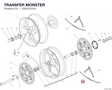 TRANSFER MONSTER 4381D101A diagram position