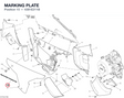 MARKING PLATE 4381E211B diagram position