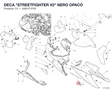 DECA "STREETFIGHTER V2" NERO OPACO 4381F121B diagram position