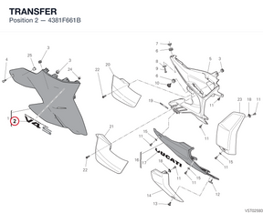 TRANSFER 4381F661B diagram position