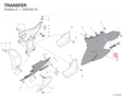 TRANSFER 4381F671A diagram position