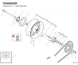 TRANSFER 4381H231AA diagram position
