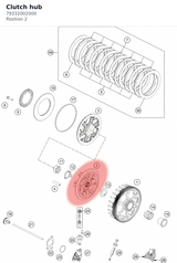 Diagram preview: Clutch hub (79332002000)
