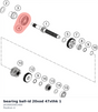 Diagram preview: bearing ball-id 20xod 47xthk 1 (J410002001400)