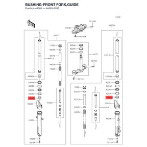 Kawasaki OEM – BUSHING-FRONT FORK,GU product image