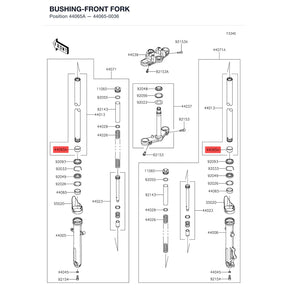 Kawasaki OEM – BUSHING-FRONT FORK product image