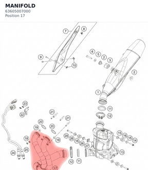 Diagram preview: MANIFOLD (63605007000)