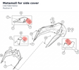 Diagram preview: Metamoll for side cover (C90708070050)