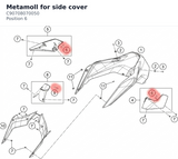 Diagram preview: Metamoll for side cover (C90708070050)