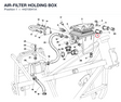 AIR-FILTER HOLDING BOX