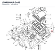 LOWER HALF-CASE