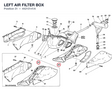 LEFT AIR FILTER BOX