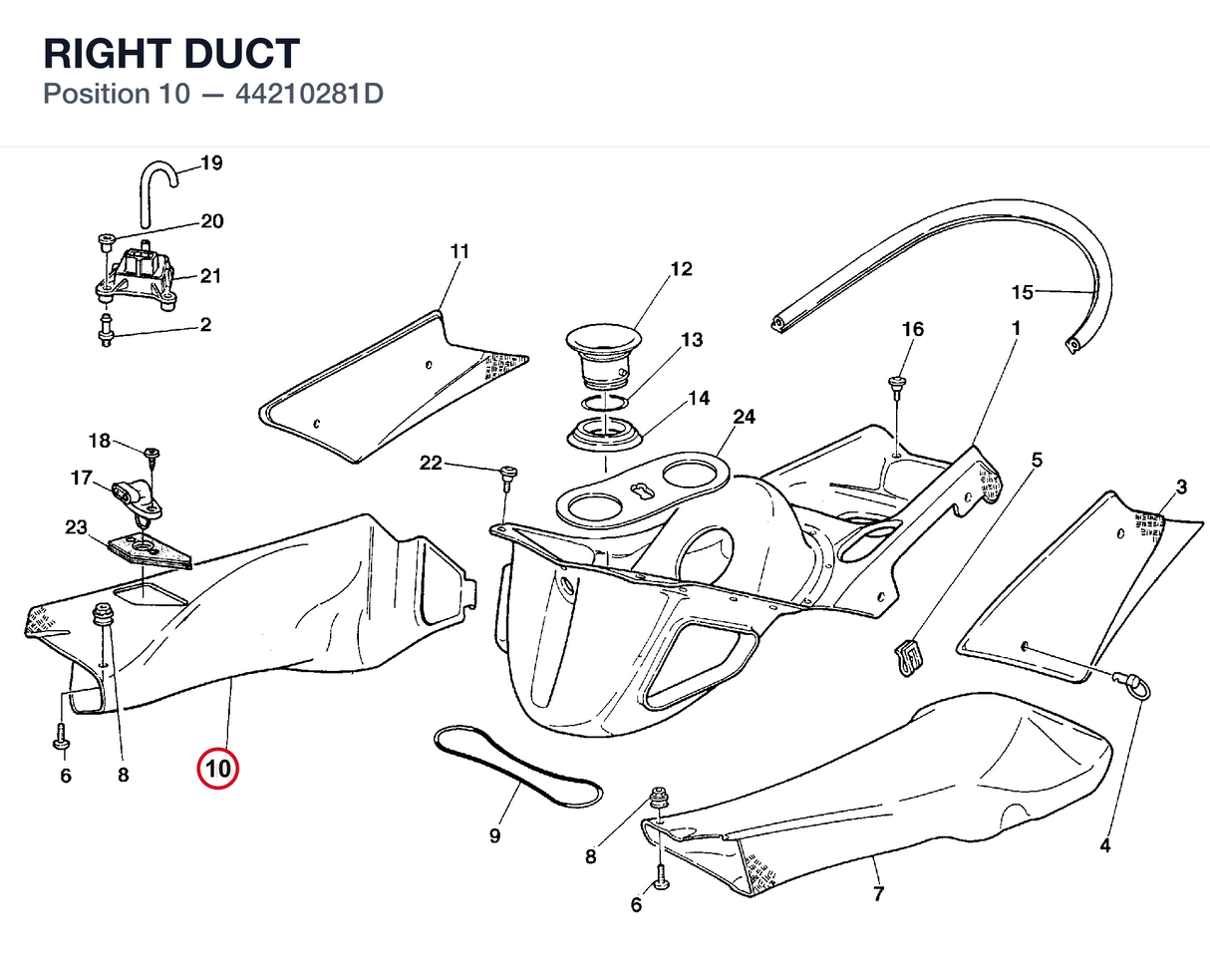 RIGHT DUCT