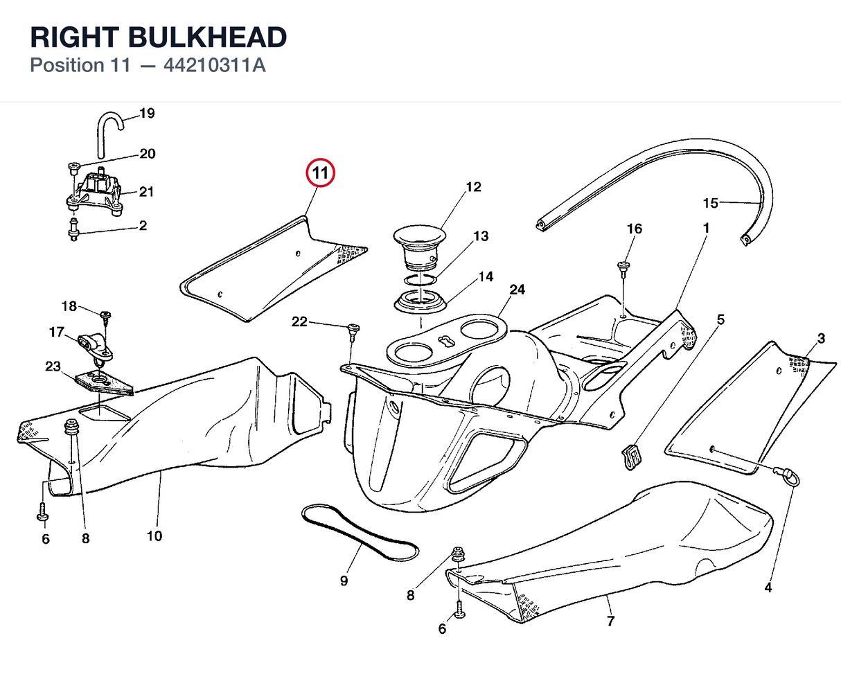 RIGHT BULKHEAD
