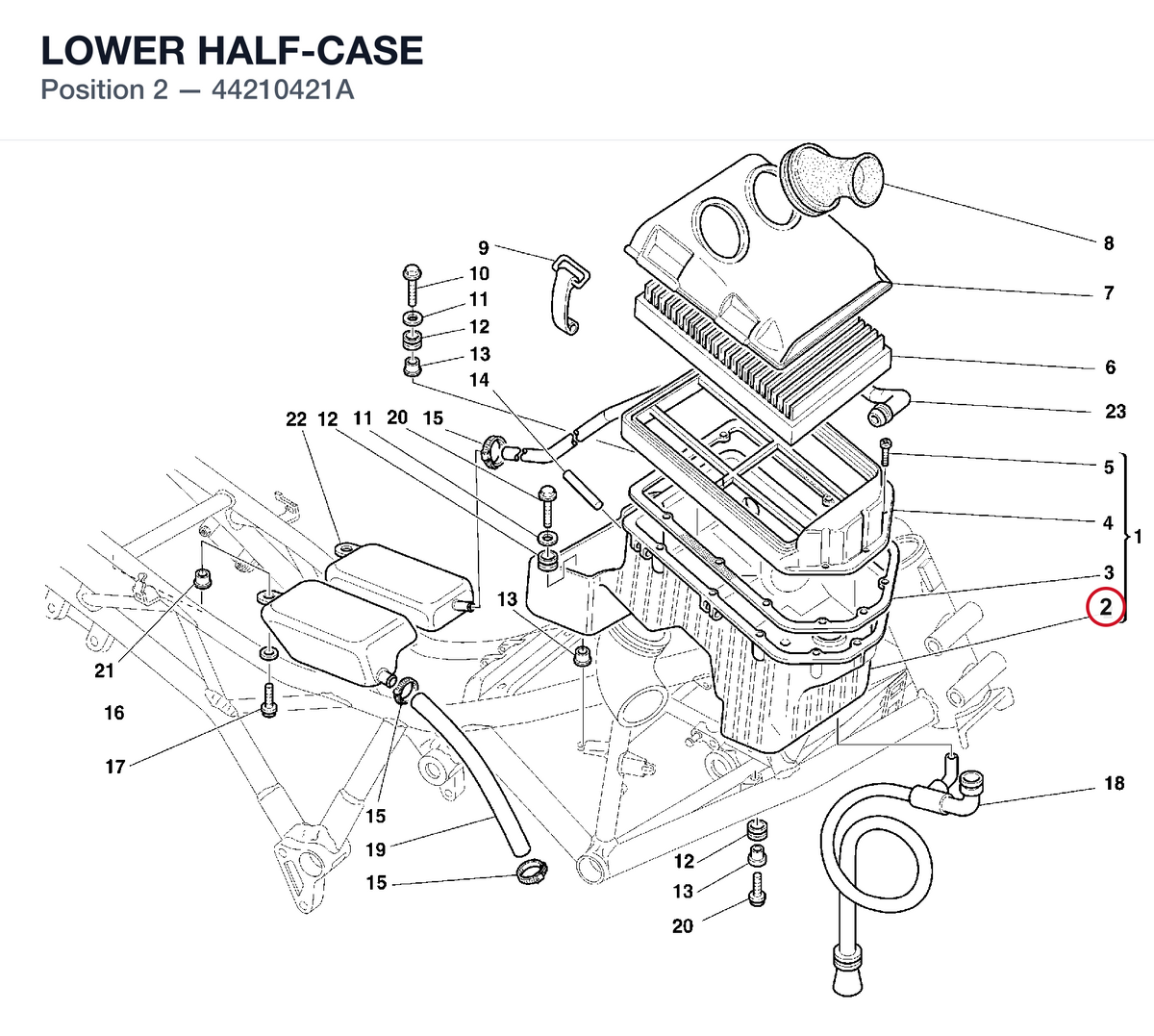 LOWER HALF-CASE