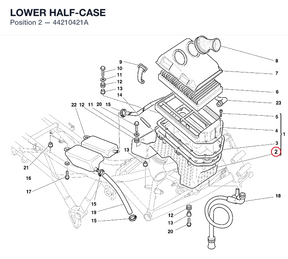 LOWER HALF-CASE