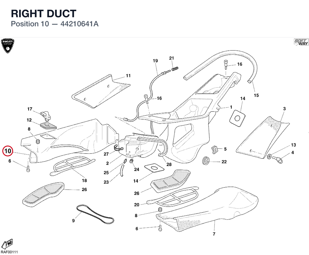 RIGHT DUCT