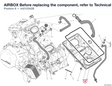 AIRBOX Before replacing the component, refer to Technical Bulletin 901-SAT (SVC-14-010 for US). 44212342B diagram position