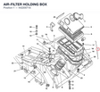 AIR-FILTER HOLDING BOX