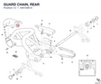 GUARD CHAIN, REAR 44610061A diagram position