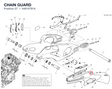 CHAIN GUARD 44610791A diagram position