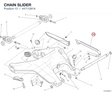 CHAIN SLIDER 44711261A diagram position